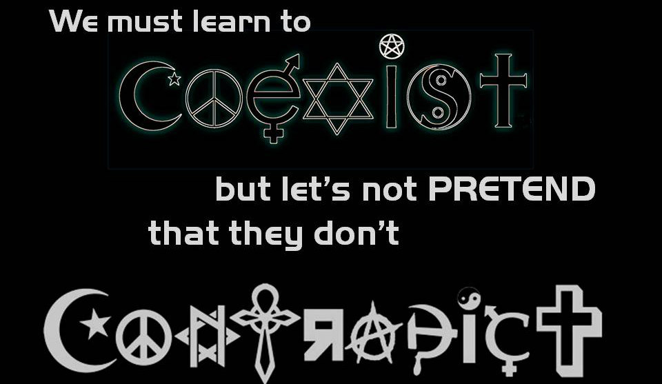 Coexist and contradict Coexist and contradict