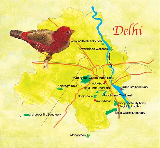Delhi map Delhi map