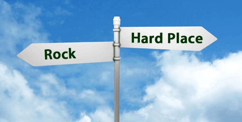 Rock and Hard Place Rock and Hard Place