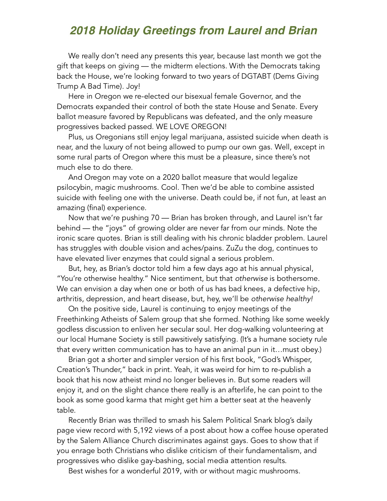 2018 Holiday Letter JPEG 2018 Holiday Letter JPEG