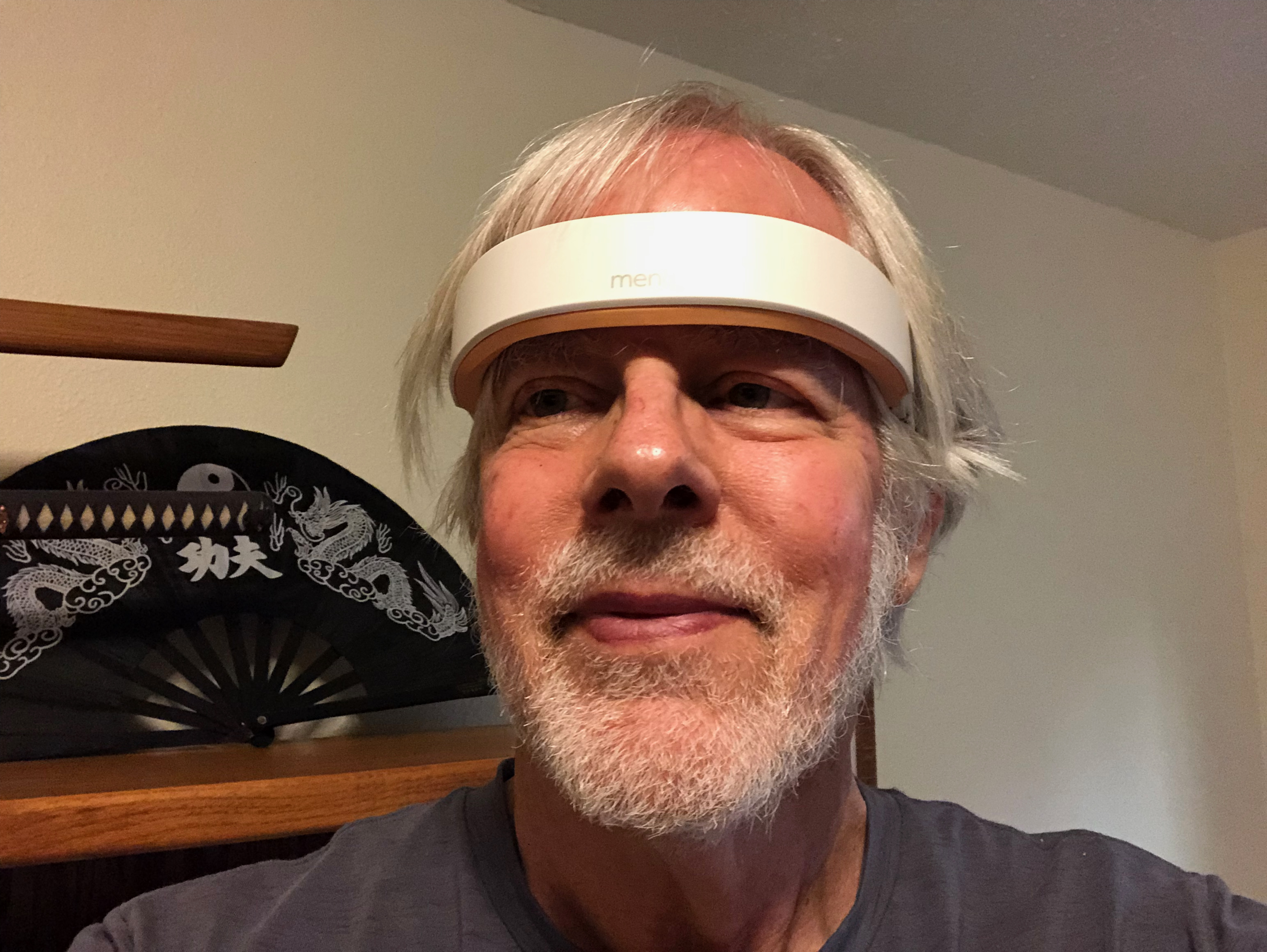 Me and my Mendi device Me and my Mendi device