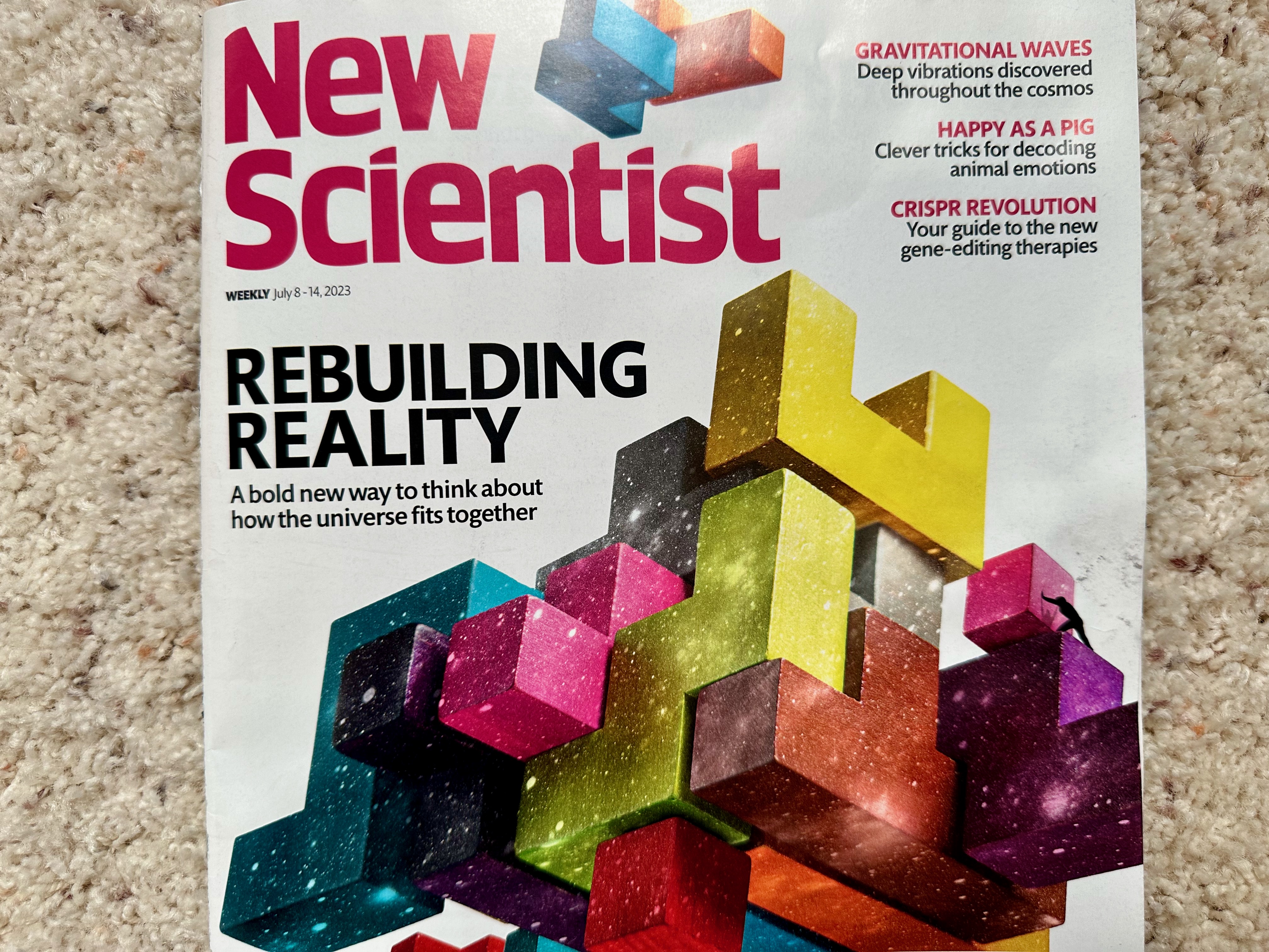 New Scientist cover New Scientist cover